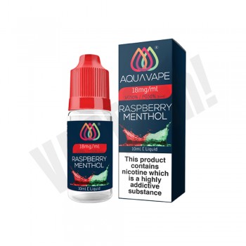 AQUA VAPE 50/50 - Rasberry Menthol -  10ml